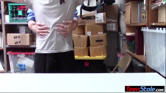 Milf mall cop rachael cavalli catches and fucks a thief